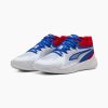 Puma Dagger Basketball Shoes White-Mountain Blue-For All Time Red 47