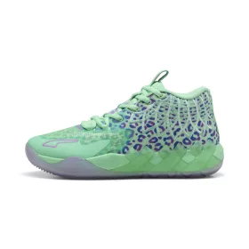   Puma LaMelo Ball MB.01 Alien Safari Green Glimmer/Magenta/Hyperlink Blue