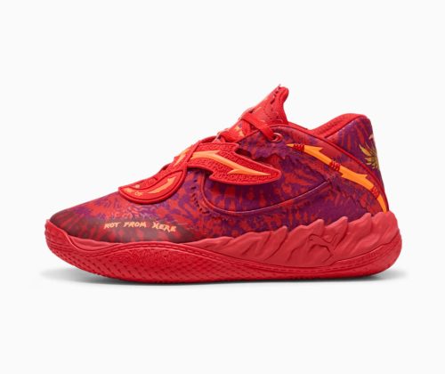 Puma LaMelo Ball MB.05 Crowd Surf Red/Magenta Gleam/Fluro Orange Pes 47