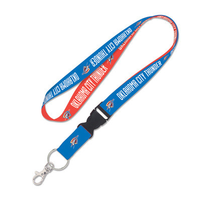 WinCraft - NBA Lanyard w/detachable buckle 1" - Oklahoma City Thunder MC ONE