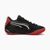 PUMA ALL-PRO NITRO BLACK-ACTIVE RED 42