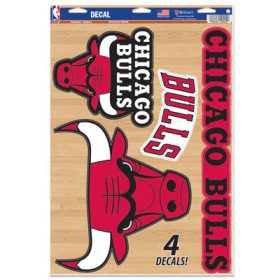 WinCraft - NBA Multi-Use Decal 11x17 Chicago Bulls MC