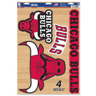 WinCraft - NBA Multi-Use Decal 11x17 Chicago Bulls MC