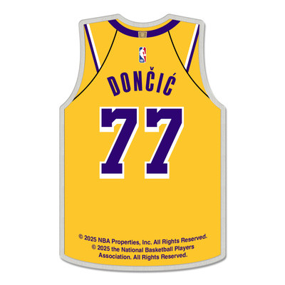 WinCraft - NBA Collector Pin Jewelry Card Luka Doncic - Los Angeles Lakers MC