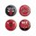 WinCraft - NBA Button 4 Pack - Chicago Bulls MC