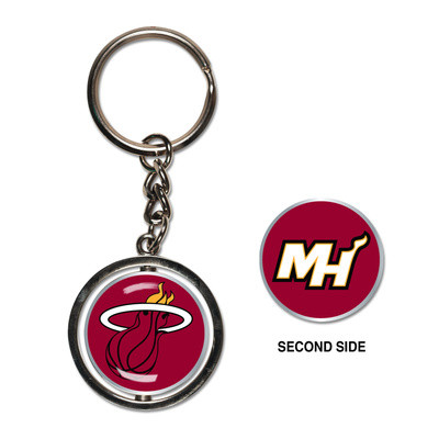 WinCraft - NBA Spinner Key Ring - Miami Heat MC ONE