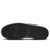 Air Jordan 1 Low White/Metallic Gold-Black 45
