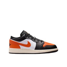   Jordan 1 Low Shattered Backboard Alternate (GS) Black/White/Sail/Starfish