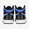 AIR JORDAN 1 MID (GS) WHITE/RACER BLUE-BLACK
