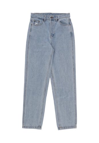 Karl Kani Small Signature Baggy Five Pocket Denim Vintage Mid Blue 30