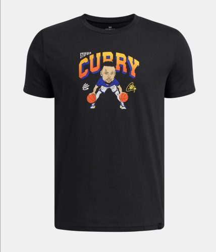 Under Armour Curry Yth Animated Tee Black M