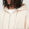 Karl Kani Authentic Star Logo Os Full Zip Hoodie light Sand S