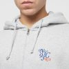 K1X NYC ZIP HOODY GREY