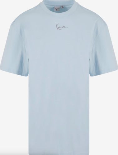 Karl Kani Glacier Palm Trees Backprint Tee Light Blue M