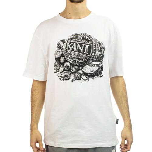 Karl Kani Icy Watch Tee White