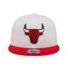 NEW ERA CHICAGO BULLS WHT CROWN TEAM 9FIFTY WHITE S/M