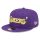 NEW ERA LOS ANGELES LAKERS FLOWER WORDMARK 9FIFTY PURPLE M/L
