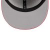 NEW ERA HOUSTON ROCKETS 2023 NBA DRAFT 950 GREY RED ONE