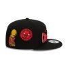 NEW ERA CHICAGO BULLS CHAMPIONS PATCH 9FIFTY BLACK