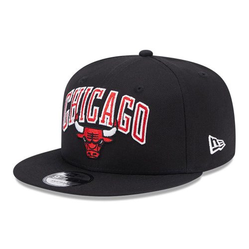 NEW ERA NBA PATCH 9FIFTY CHICAGO BULLS BLACK