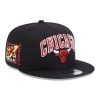 NEW ERA NBA PATCH 9FIFTY CHICAGO BULLS BLACK