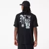 NEW ERA NBA TEAM GRPHC BP OS TEE BROOKLYN NETS BLACK
