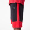 NEW ERA NBA COLOUR BLOCK SHORT CHICAGO BULLS BLACK XXL