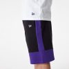 NEW ERA NBA COLOUR BLOCK SHORT LOS ANGELES LAKERS BLACK