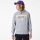 NEW ERA PULOVER TEAM SCRIPT HOODY LOS ANGELES LAKERS GREY