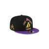 NEW ERA 950 NBACE 23 LOS ANGELES LAKERS BLACK ONE