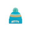 NEW ERA KNIT NBACE 23 CHARLOTTE HORNETS BLUE