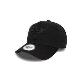   New Era Chicago Bulls Nba Seasonal Black E-Frame Trucker Cap Black