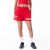 New Era NBA Team Logo Chicago Bulls Shorts Red XS