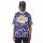 New Era NBA Team All Over Print Mesh Los Angeles Lakers Oversized T-Shirt Purple S