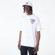 New Era NBA Script Los Angeles Lakers Oversized T-Shirt White XL