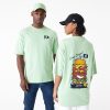 New Era MLB Burger Graphic New York Yankees Oversized T-Shirt Green L