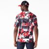 New Era NBA Palm Tree Mesh Chicago Bulls T-Shirt Red L