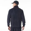New Era NBA Lifestyle Velour Chicago Bulls Full Zip Hoodie Black M