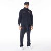 New Era NBA Lifestyle Velour Chicago Bulls Track Joggers Black L