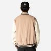 New Era NBA Brooklyn Nets Varsity College Jacket Beige M