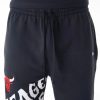 New Era NBA Chicago Bulls Graphic Jogging Trousers Black