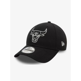   New Era 940 NBA Metallic Outline 9FORTY Chicago Bulls Cap Black
