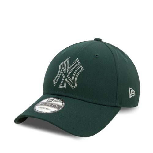 New Era 940 MLB Metallic Outline 9FORTY New York Yankees Green ONE
