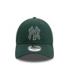 New Era 940 MLB Metallic Outline 9FORTY New York Yankees Green ONE