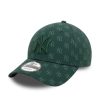 New Era MLB New York Yankees Team Monogram 9FORTY Adjustable Cap Dark Green