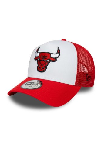 New Era NBA Chicago Bulls Side Patch Trucker Red