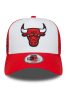 New Era NBA Chicago Bulls Side Patch Trucker Red