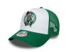 New Era NBA Boston Celtics Side Patch Trucker Green