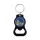 WinCraft - NBA Black Bottle Opener Key Ring - Golden State Warriors MC ONE