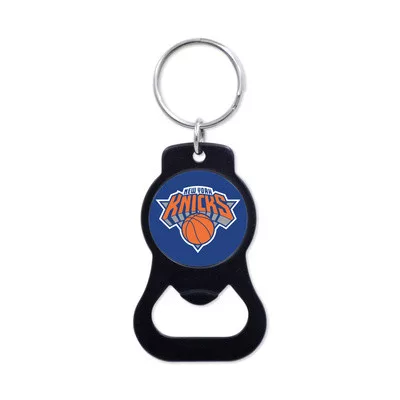 WinCraft - NBA Black Bottle Opener Key Ring - New York Knicks MC